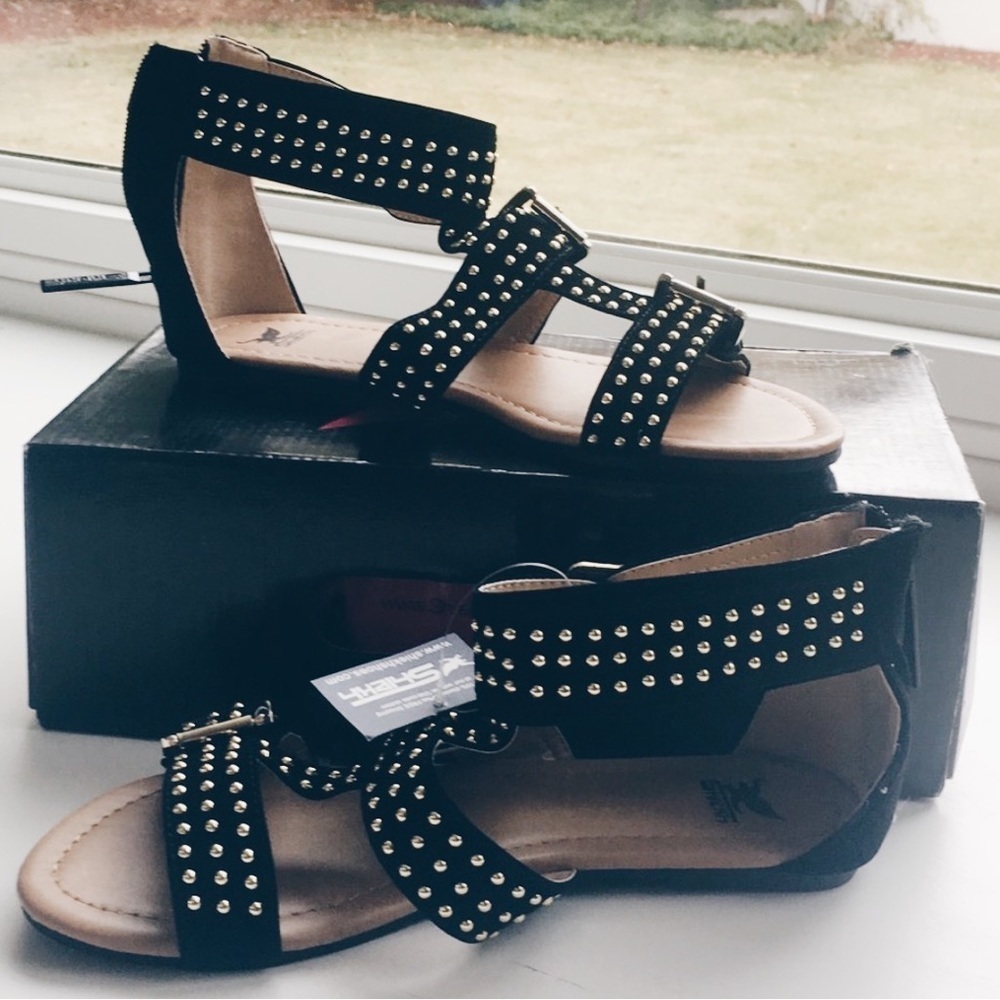 Studded Sandals